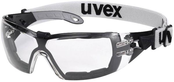 Uvex pheos guard 9192180 Schutzbrille Schwarz, Grau