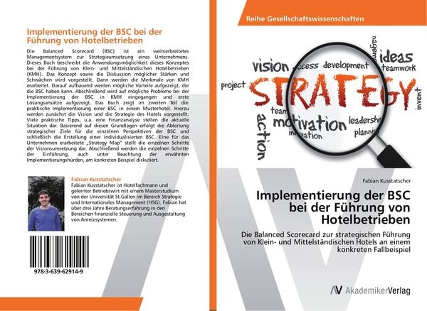 Produktbild: Implementierung der BSC bei der F&uuml;hrung von Hotelbetrieben
