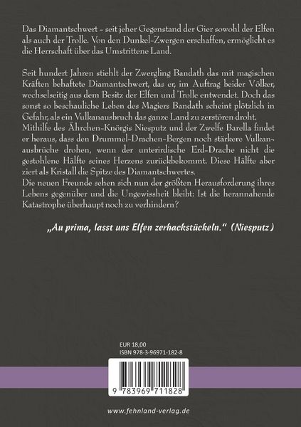 Produktbild: Die Diamantschwert-Saga. Die Abenteuer von Bandath, dem Zwergling