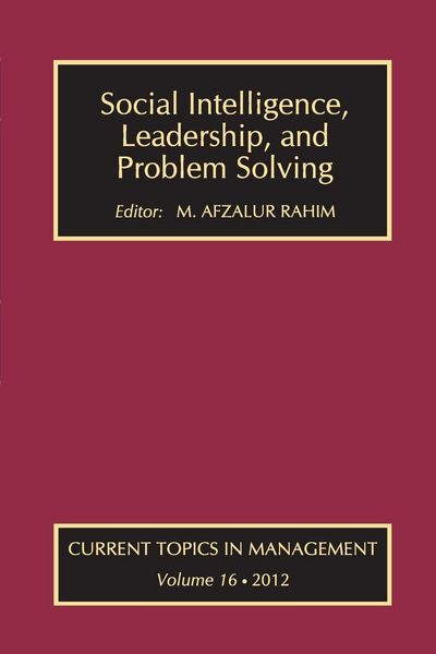 Produktbild: Social Intelligence, Leadership, and Problem Solving