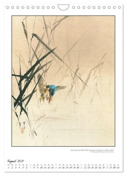 Produktbild: Watanabe Seitei - Japanische Tuschmalerei (Wandkalender 2027 DIN A4 hoch), CALVENDO Monatskalender