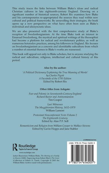 Produktbild: William Blake and the Cultures of Radical Christianity