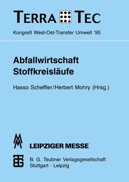 Produktbild: Abfallwirtschaft Stoffkreisl&auml;ufe