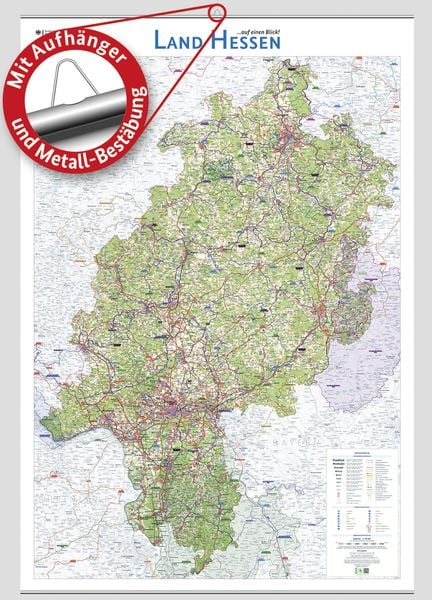 Produktbild: Land Hessen auf einen Blick!