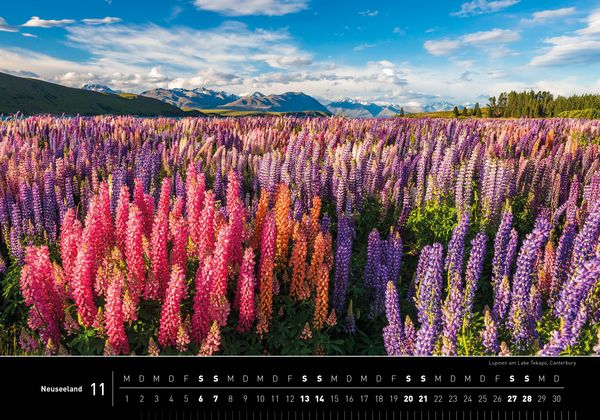 Produktbild: Neuseeland Premiumkalender 2027