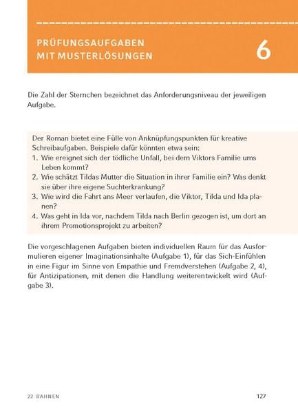 Produktbild: 22 Bahnen von Caroline Wahl