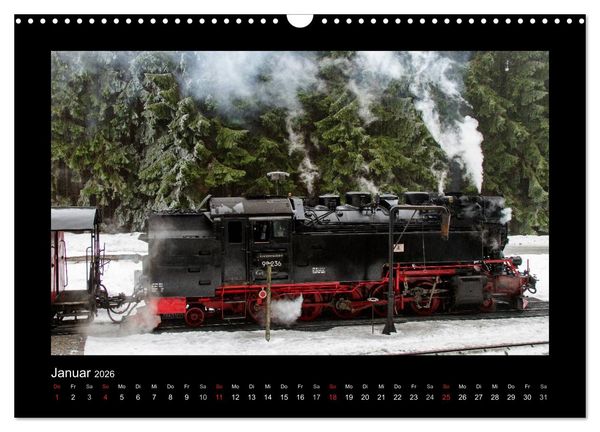 Produktbild: Dampferlebnis im Harz (Wandkalender 2026 DIN A3 quer), CALVENDO Monatskalender