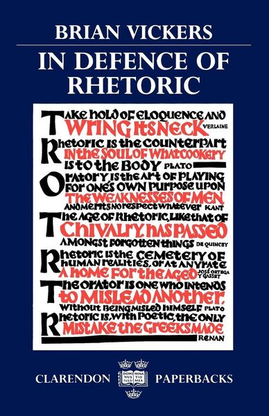 Produktbild: In Defence of Rhetoric