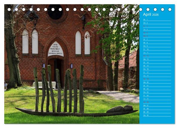 Produktbild: Boltenhagen 2026 (Tischkalender 2026 DIN A5 quer), CALVENDO Monatskalender