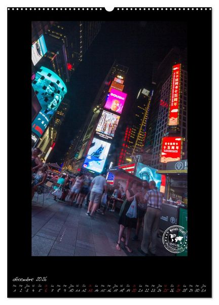 Produktbild: New York &ndash; Portraits incontournables (Calendrier mural 2026 DIN A2 horizontal) calendrier de bureau