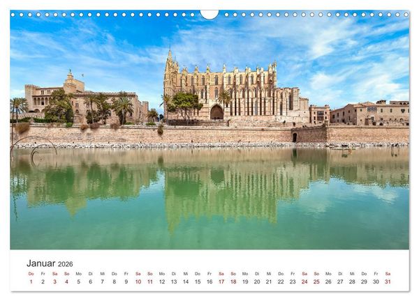 Produktbild: Mallorca Traumhafte Insel (Wandkalender 2026 DIN A3 quer), CALVENDO Monatskalender