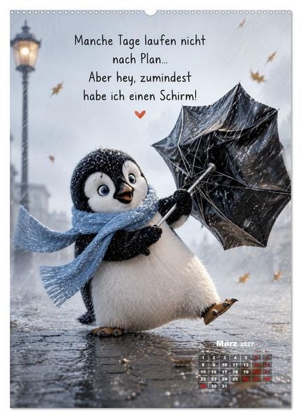 Produktbild: Oscar - Lachen ist die beste Jahreszeit (hochwertiger Premium Wandkalender 2027 DIN A2 hoch), Kunstdruck in Hochglanz