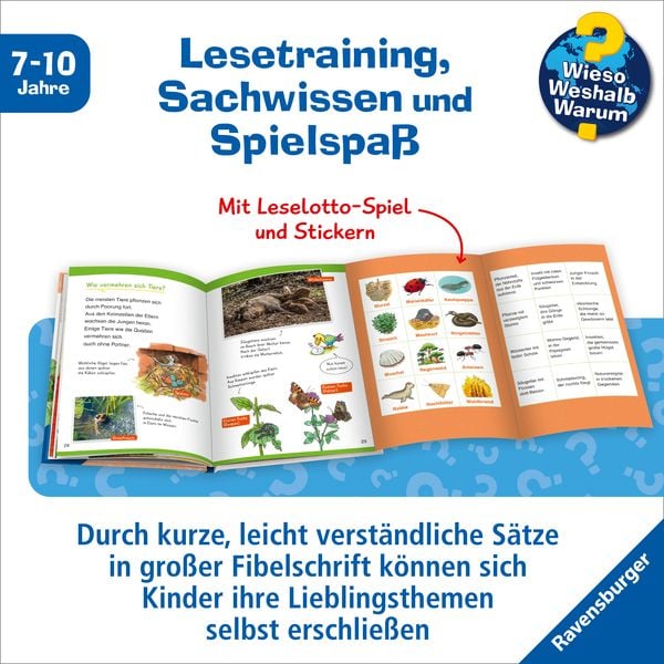 Produktbild: Wieso? Weshalb? Warum? Erstleser, Band 10 - In der Natur