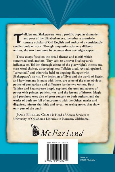 Produktbild: Tolkien and Shakespeare