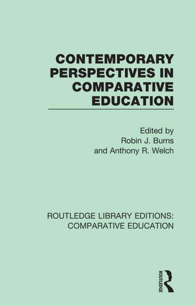 Produktbild: Contemporary Perspectives in Comparative Education