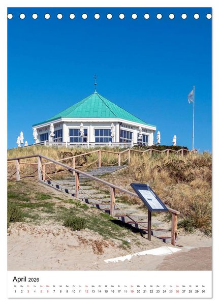 Produktbild: Norderney Inselportrait (Tischkalender 2026 DIN A5 hoch), CALVENDO Monatskalender