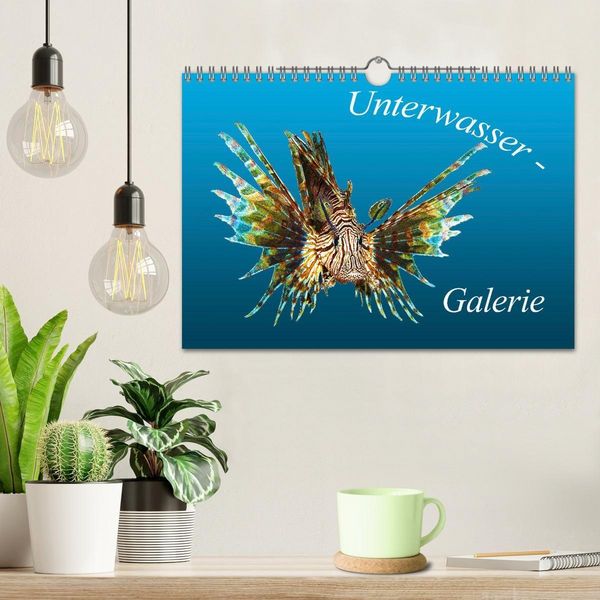 Produktbild: Unterwasser-Galerie (Wandkalender 2027 DIN A4 quer), CALVENDO Monatskalender