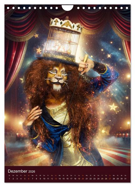 Produktbild: Bodypainting Adventures (Wandkalender 2026 DIN A4 hoch), CALVENDO Monatskalender