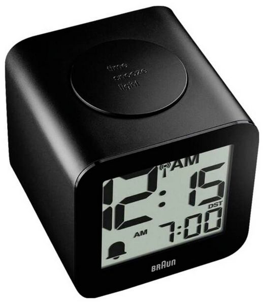 Produktbild: Braun 60077 Wecker Schwarz Gro&szlig;es Display