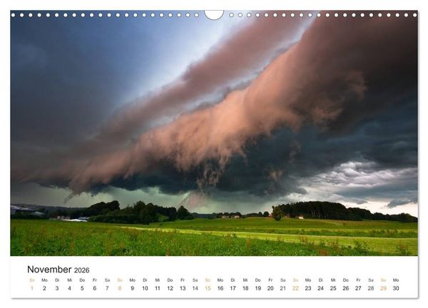 Produktbild: Faszination Gewitter (Wandkalender 2026 DIN A3 quer), CALVENDO Monatskalender