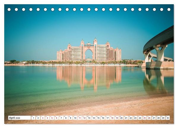 Produktbild: Wundervolles Dubai (Tischkalender 2026 DIN A5 quer), CALVENDO Monatskalender