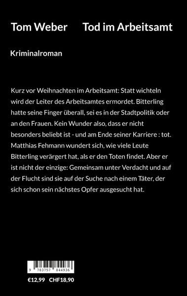 Produktbild: Tod im Arbeitsamt