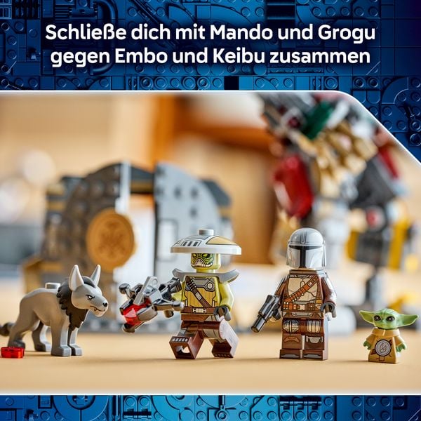 Produktbild: LEGO Star Wars Showdown mit dem W&auml;chterdroiden am Huttenpalast 75451