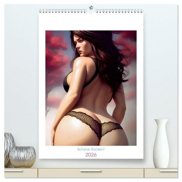 Produktbild: Sch&ouml;ne R&uuml;cken! (hochwertiger Premium Wandkalender 2026 DIN A2 hoch), Kunstdruck in Hochglanz