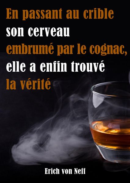 Produktbild: En Passant Au Crible Son Cerveau Embrum&eacute; Par Le Cognac Elle a Enfin Trouv&eacute; La V&eacute;rit&eacute;