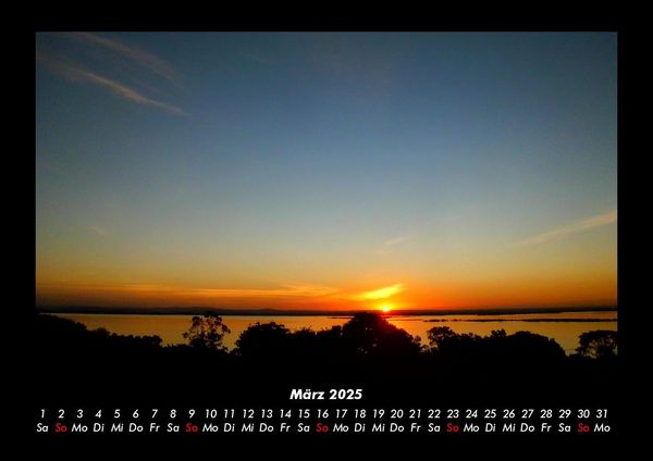 Produktbild: Sonnenuntergang 2025 Fotokalender DIN A3