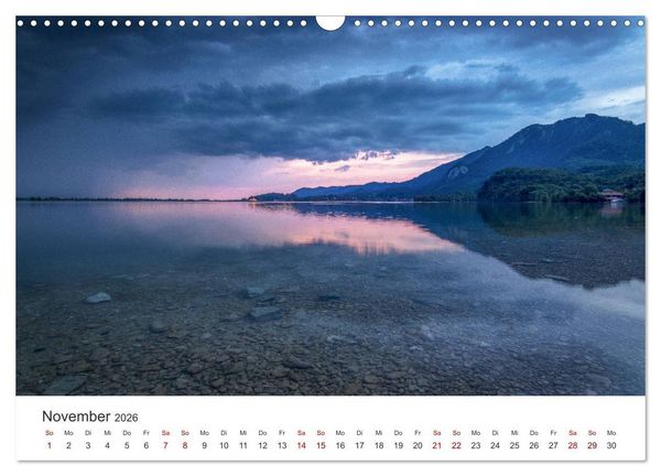 Produktbild: Berge und Seen - Die Perlen der Natur (Wandkalender 2026 DIN A3 quer), CALVENDO Monatskalender