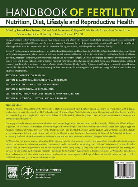 Produktbild: Handbook of Fertility