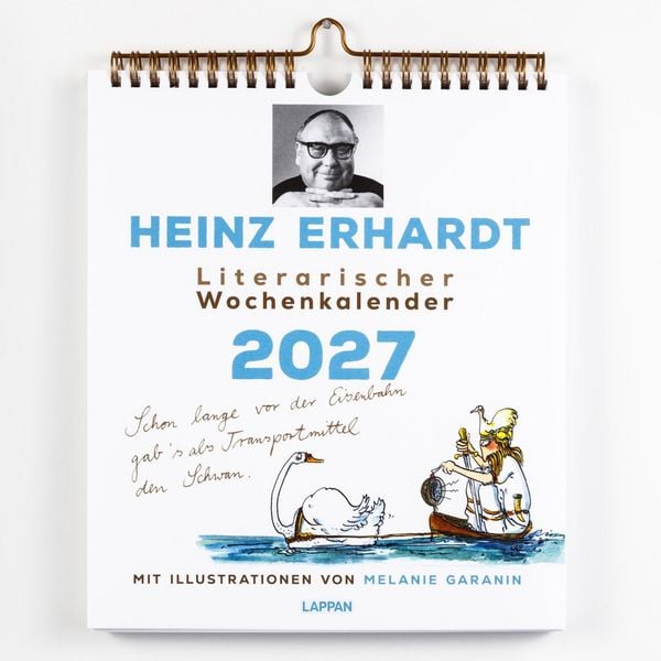 Produktbild: Heinz Erhardt: Literarischer Wochenkalender 2027