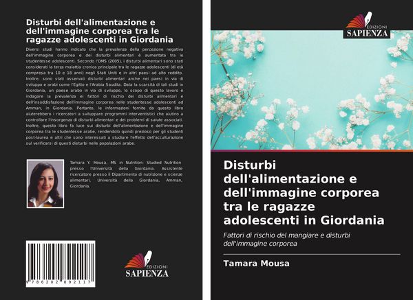 Produktbild: Disturbi dell'alimentazione e dell'immagine corporea tra le ragazze adolescenti in Giordania