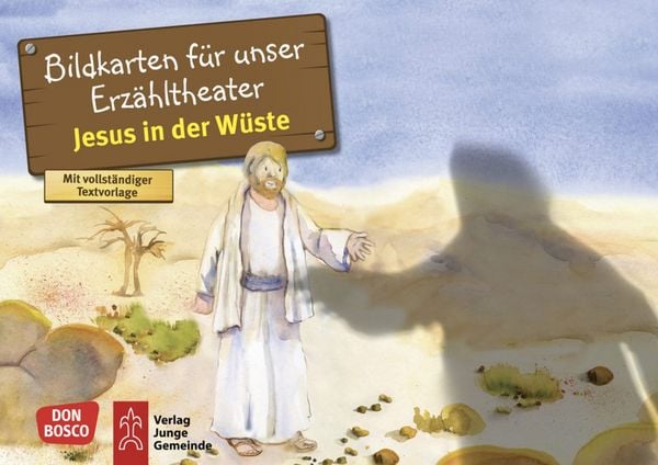 Jesus in der Wüste. Kamishibai Bildkartenset., Sonstige von Peter Hitzelberger, Don Bosco, 4260179515132
