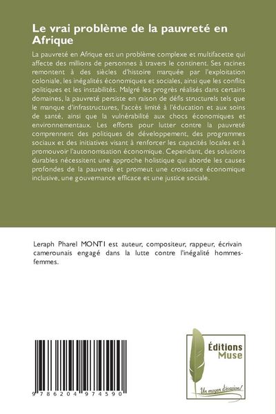 Produktbild: Le vrai probl&egrave;me de la pauvret&eacute; en Afrique
