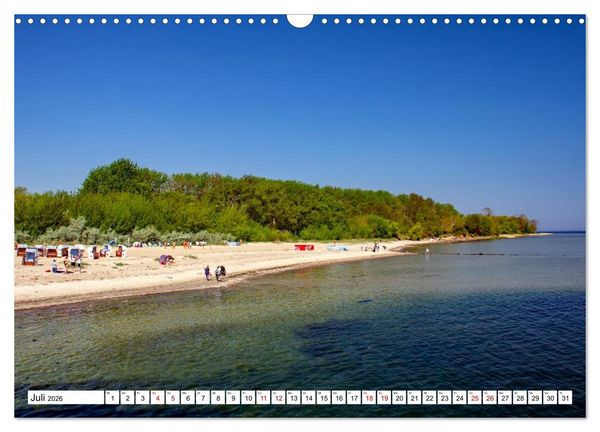 Produktbild: Beckerwitz - Impressionen aus der Wohlenberger Wiek (Wismarer Bucht) (Wandkalender 2026 DIN A3 quer), CALVENDO Monatskalender