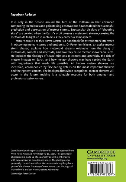 Produktbild: Meteor Showers and Their Parent Comets