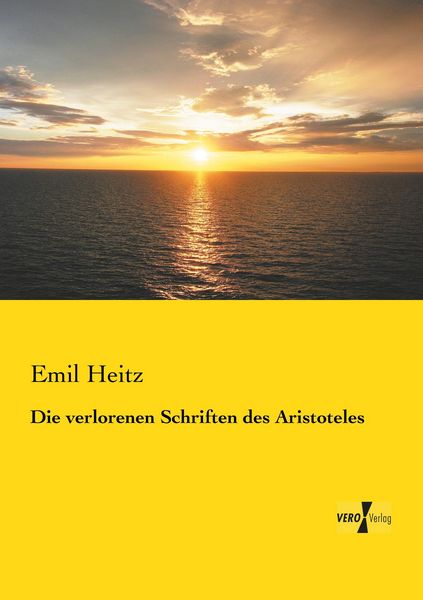 Produktbild: Die verlorenen Schriften des Aristoteles
