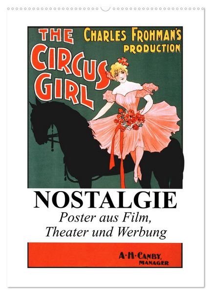 Produktbild: NOSTALGIE Poster aus Film, Theater und Werbung (Wandkalender 2026 DIN A2 hoch), CALVENDO Monatskalender