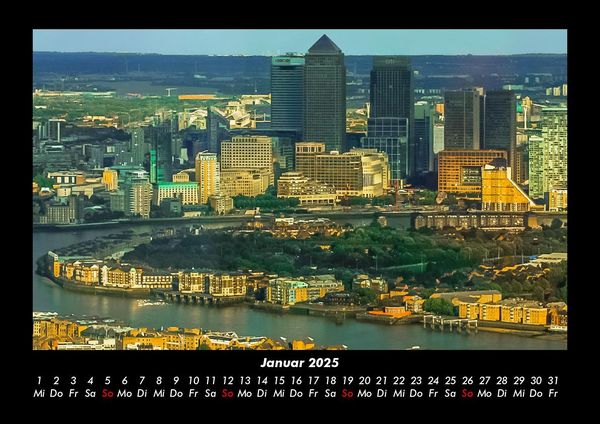 Produktbild: London 2025 Fotokalender DIN A3