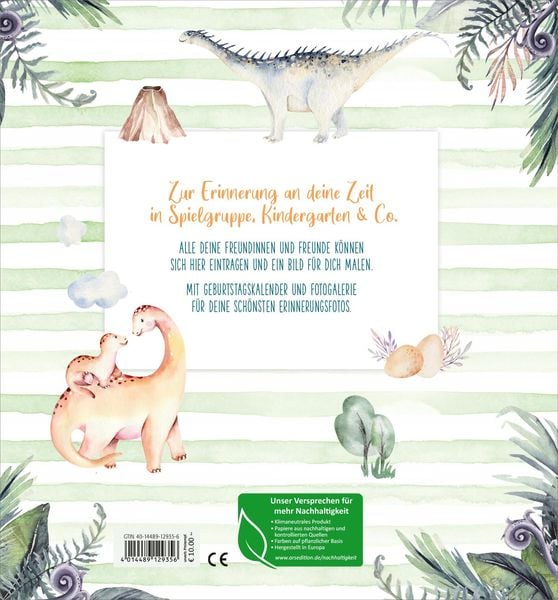 Produktbild: Meine ersten Freunde &ndash; Dinos (Aquarell-Optik)