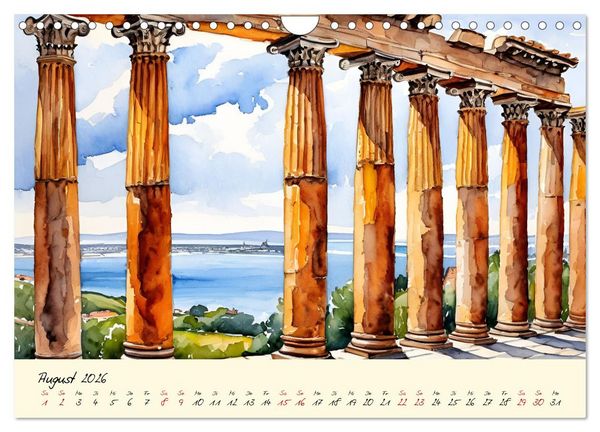 Produktbild: T&uuml;rkei - Land auf zwei Kontinenten (Wandkalender 2026 DIN A4 quer), CALVENDO Monatskalender