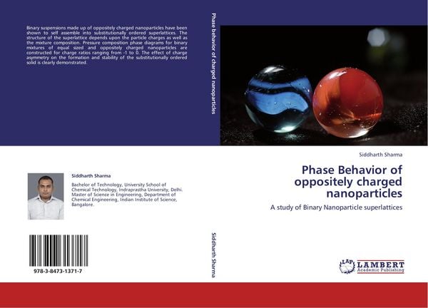 Produktbild: Phase Behavior of oppositely charged nanoparticles