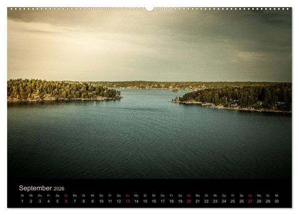 Produktbild: Schweden Sch&auml;rengarten (hochwertiger Premium Wandkalender 2026 DIN A2 quer), Kunstdruck in Hochglanz