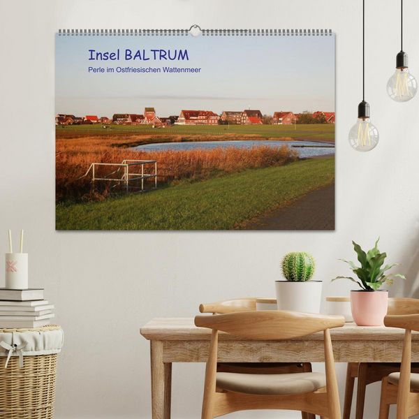 Produktbild: Insel Baltrum, Perle im Ostfriesischen Wattenmeer (Wandkalender 2026 DIN A2 quer), CALVENDO Monatskalender