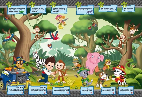 Produktbild: PAW Patrol Wimmelbuch