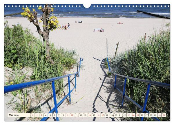 Produktbild: Die polnische Ostsee (Wandkalender 2026 DIN A3 quer), CALVENDO Monatskalender