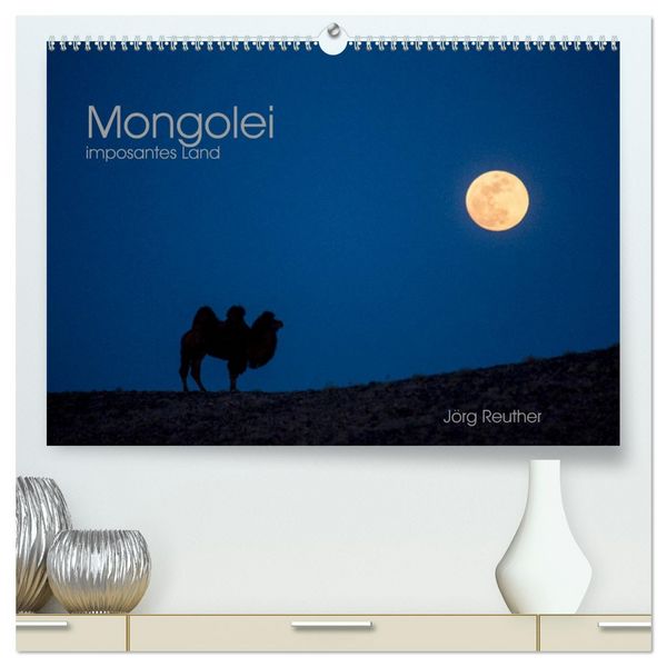 Produktbild: Mongolei - imposantes Land (hochwertiger Premium Wandkalender 2026 DIN A2 quer), Kunstdruck in Hochglanz