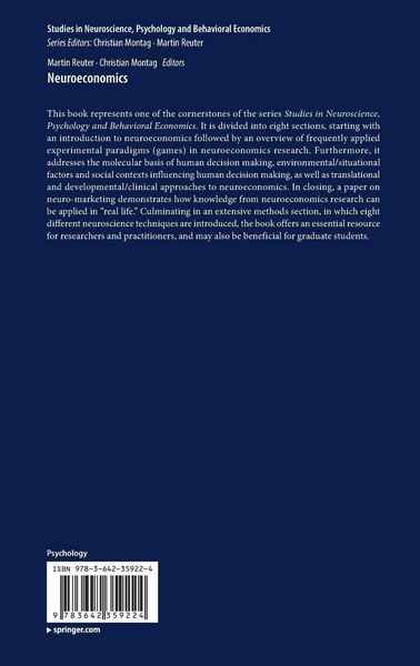 Produktbild: Neuroeconomics